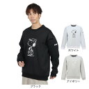 ベスプ(VESP)(メンズ)スノーボード ボードウェア スウェット PEANUTS COLLABORATION SNOOPY CREW SNMS2022 スヌー...
