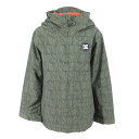 ディーシーシューズ(DC SHOES)(キッズ)ジュニア 子供 スノーボード ウェア ジャケット BASIS PRINT YOUTH JACKET 24SNAD...