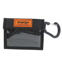 オレンジ(ORANGE)(メンズ、レディース、キッズ)パスケース カラビナ付き PASS CASE YOKO 201249 1001