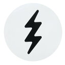 エレクトリック(ELECTRIC)(メンズ、レディース、キッズ)ICON ロゴ ステッカー E24MA09 WT/BK L