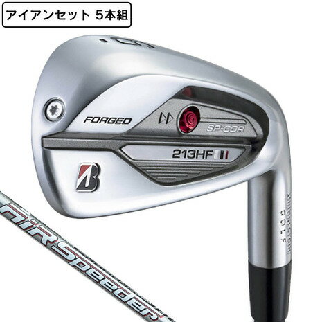 ブリヂストンゴルフ（BRIDGESTONE GOLF）（メンズ）213HF アイアンセット 5本(6〜9、PW)AiR Speeder BS for Iron