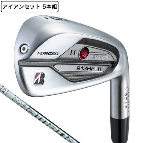 ブリヂストンゴルフ（BRIDGESTONE GOLF）（メンズ）213HF アイアンセット 5本(6〜9、PW)Diamana BS50i 1