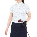 キャロウェイ(CALLAWAY)(レディース)ゴルフウェア 吸汗速乾 ポリエステルカノコ半袖シャツ C24134204-1030