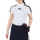 キャロウェイ(CALLAWAY)(レディース)ゴルフウェア ストレッチ天竺半袖モックネックシャツ C24134202-1030