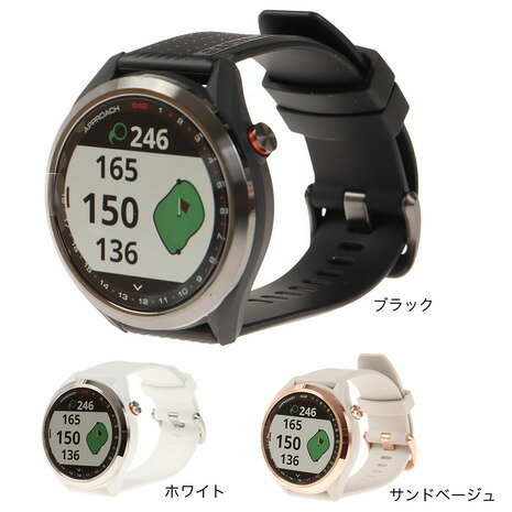 ガーミン（GARMIN）（メンズ、レディース） 距離計 ゴルフ 時計アプローチS42 010-02572 距離測定器 腕時計 GPS ゴルフナビ