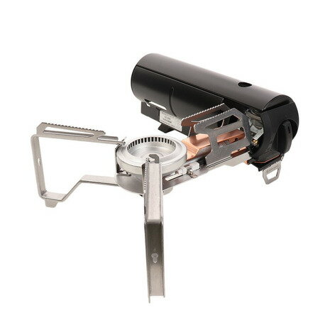 スノーピーク(snow peak) キャンプ バーナー HOME&CAMPバーナー ブラック GS-600BK ガス シングルカセットコンロ 調理器具