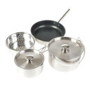 ホールアース（Whole Earth） 調理器具 OMOTENASHI COOKING SET オモテナシクッキングセット WE2KDJ18 SLR フライパン 鍋 キッチン アウトドア キャンプ