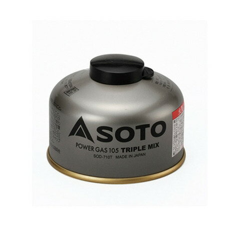 ソト SOTO メンズ レディース ソト SOTO パワーガス105 トリプルミックス SOD-710T キャンプ用品 ストーブ