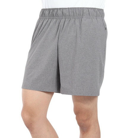 プーマ(PUMA)(メンズ)吸水速乾 レインプロテクション ショートパンツ シーズンズ 5インチ トレイルランニング ウーブンショーツ 52326201 グレー