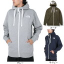 ノースフェイス（THE NORTH FACE）（メンズ）スウェット パーカー リアビューフルジップフーディ NT12340 ジップアップパーカー