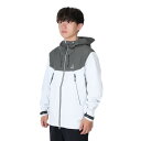 ロジャーエーガー(ROGEREGGER)(メンズ)レインジャケット 雨具 防水 CLIMAセンサー RE2STN561028WHT ホワイト 収納袋付 レインウ...