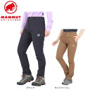 マムート(MAMMUT)(レディース)撥水 耐水 ストレッチ パンツ ボトム Trekkers 3.0 SO Pants AF Women 1021-00810