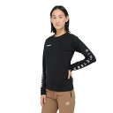 マムート(MAMMUT)(レディース)長袖Tシャツ QD ロゴプリント ロングスリーブTシャツ 1016-01040-00739 ブラック EUROサイズ