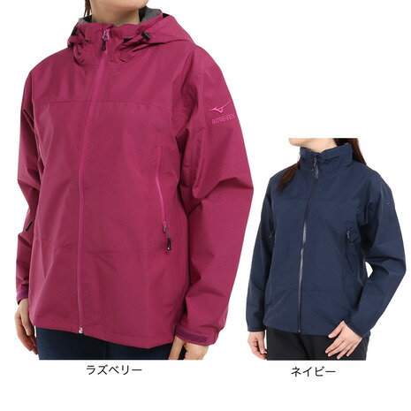 ミズノ（MIZUNO）（レディース）GORE-TEXジャケット B2JE9X10 レインウェア 防水 カッパ 合羽 雨具 ア..