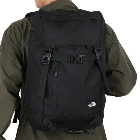 ノースフェイス（THE NORTH FACE）（メンズ、レディース）リュック プレハブ PRE-HAB NM71508 K 28L デイパック バッグ 黒 通勤 通学 A4 登山 28L