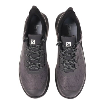 サロモン(SALOMON) OUTPULSE GORE-TEX アウトパルス ゴアテックス 登山靴トレッキングシューズ ローカット L41587800 ダークグレー (メンズ)