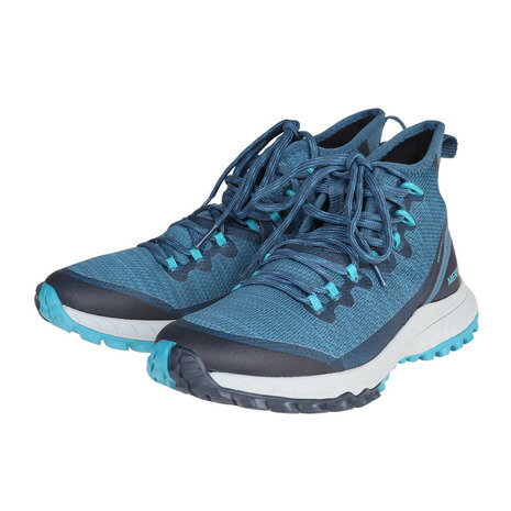 メレル（MERRELL）（レディース）アウトドアシューズ トレッキングシューズ 登山靴 ブラバーダ ミッド ウォータープルーフ 034622 ARCTIC 350g 防水 登山