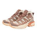 サロモン(SALOMON)(レディース)ゴアテックス トレッキングシューズ ハイカット 登山靴 エックスウルトラ 360 エッジ ミッド GORE-TEX W L47462700