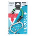 ギアエイド(GEAR AID)(メンズ、レディース)カラビナ型フック HEROCLIP 20107 Green Machine