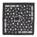 ザプリンテッドイメージ(THE PRINT IMAGE)(メンズ、レディース、キッズ)ネイチャープリントバンダナ EAT.SLEEP.CAMP 11180001...