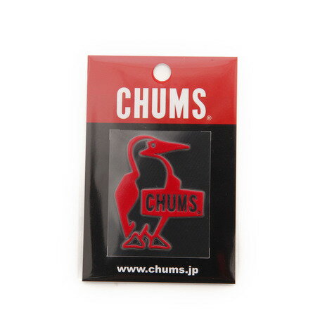 【10%OFFクーポン 11/25迄】チャムス(CHUMS)(メンズ、レディース)ブービーバード エンボスステッカー CH62-1126-R001-00