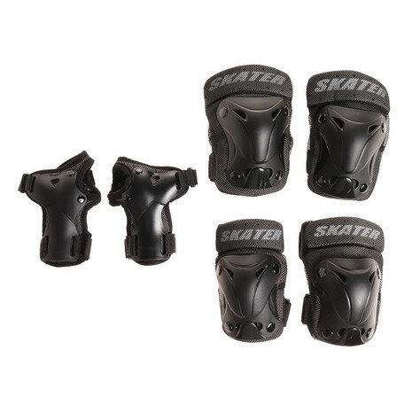 スケーター(SKATER)(メンズ、レディース、キッズ)3点セーフティセット Sサイズ SKSP202-S