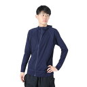 フットマーク(FOOTMARK)(メンズ)ラッシュガード 長袖 パーカー フルジップ UVカット 防虫&吸水速乾 3100103-19