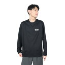 リーフ（REEF）（メンズ）ラッシュガード ロゴ ラッシュ ロングスリーブ Tシャツ RFTEM2320 BLK Lサイズ 長袖 2