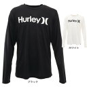 ハーレー（HURLEY）（メンズ）ラッシュガード 長袖 ロングスリーブ ONE AND ONLY RG2100006 UVカット 紫外線対策 UPF50 水陸両用