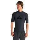 クイックシルバー(Quiksilver)(メンズ)ラッシュガード 半袖 ALL TIME SR ラッシュガード 25SPQLY251002BLK2