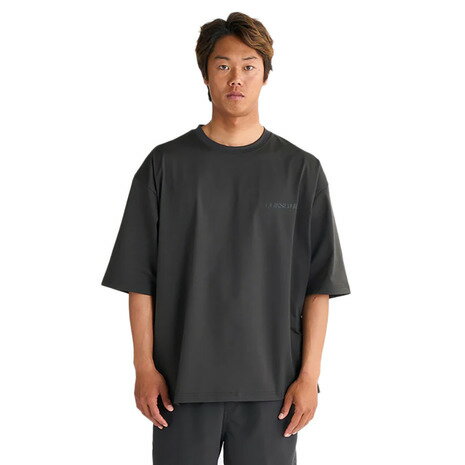クイックシルバー(Quiksilver)(メンズ)ラッシュガード 半袖 GW INTERCONNECT ショートスリーブ サーフTシャツ ラッシュガード 25SPQLY251022BLK