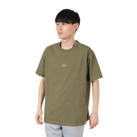 リーフ（REEF）（メンズ）ラッシュガード 半袖 ロゴ Tシャツ RFTEM2525-OLV