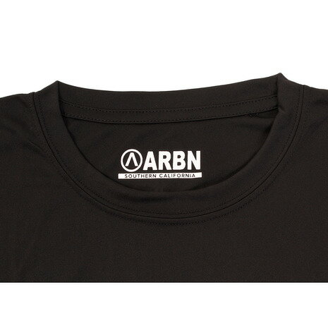 エアボーン（ARBN） 【多少の傷汚れありの為大奉仕】botanical Bar 半袖Tシャツ AB89MW1090BLK （Men's）