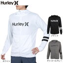 ハーレー（HURLEY）（メンズ）ラッシュガード パーカー 長袖 UVカット UPF50 紫外線対策 RASH ONE AND ONLY MRG2310036