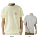 オーシャンパシフィック（Ocean Pacific）（メンズ）ラッシュガード 半袖 Tシャツ UVカット 紫外線対策 吸汗速乾 イエロー 512474