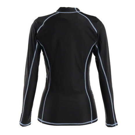 ビラボン（BILLABONG） HIGH NECK LS RASHGUARD ラッシュガード BC013886 BLK （レディース）