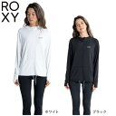 ロキシー（ROXY）（レディース）ラッシュガード 長袖 パーカー UVカット 紫外線対策 水陸両用 ホワイト AURORA RLY231026