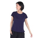 フットマーク(FOOTMARK)(レディース)ラッシュガード 半袖 フレンチスリーブ Tシャツ 3100130-19 UVカット 水陸両用 虫よけ