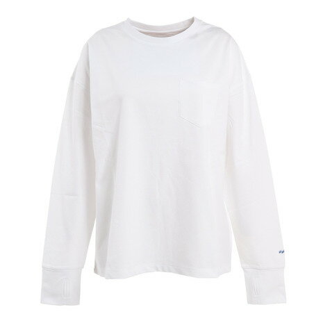 ビラボン（BILLABONG） BIG CLEAN LOGO LS UTILITY UV 長袖Tシャツ BC013856 WHT （レディース）