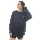 ビラボン(BILLABONG)(レディース)ラッシュガード 長袖 MORFY ロゴ 長袖 ボートネック Tシャツ BF013856 BLK