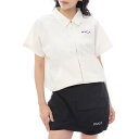 ルーカ(RVCA)(レディース)MINI RVCA UTILITY SS SHIRTS 半袖シャツ BF043853 WHT