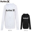 ハーレー（HURLEY）（レディース）ラッシュガード パーカー フルジップ 長袖 UVカット UPF50 紫外線対策 RASH ONE AND ONLY WRG2320015