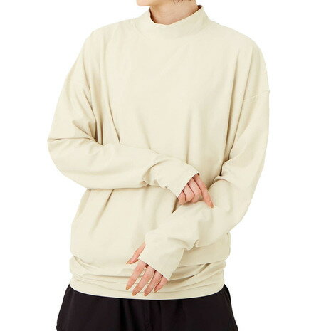 オーシャンパシフィック(Ocean Pacific)(レディース)ラッシュガード 長袖 UV Tシャツ 紫外線対策 UVカット90%以上 水陸両用 ベージュ 521452-BEG オーシャンパシフィック(Ocean Pacific)(レディース)ラッシュガード 長袖 UV Tシャツ 紫外線対策 UVカット90%以上 水陸両用 ベージュ 521452-BEG