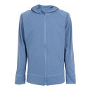 フットマーク(FOOTMARK)(キッズ)ジュニア 水着 ラッシュガード 長袖 パーカー FOOTMARKNATURAL 3100134-19 ブルー