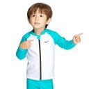 ナイキ(NIKE)(キッズ)トドラー ボーイズ ジップ付きラッシュガード SS25 1991115-023