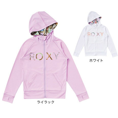 ロキシー（ROXY）（キッズ）UV カット 速乾 長袖 パーカー ラッシュ MINI MERMAID TLY231106 130 140 150のサムネイル