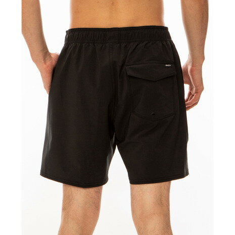 ルーカ（RVCA）（メンズ）エラステック ボードショーツ BE041526 BLK