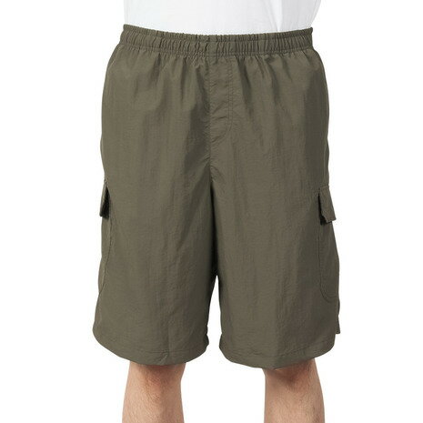 アクア（AQA）（メンズ）遮熱サーフパンツ 5分丈 水陸両用 インナーパンツ付き KW-4685 KH