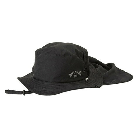ビラボン(BILLABONG)(メンズ)帽子 サーフハット 水陸両用 UVカット 日焼け対策 SUBMERSIBLE HAT BE01A917 BLK
