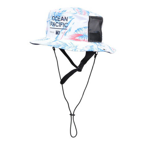 オーシャンパシフィック(Ocean Pacific)(メンズ、レディース)総柄サーフハット 514903WHT オーシャンパシフィック(Ocean Pacific)(メンズ、レディース)総柄サーフハット 514903WHT